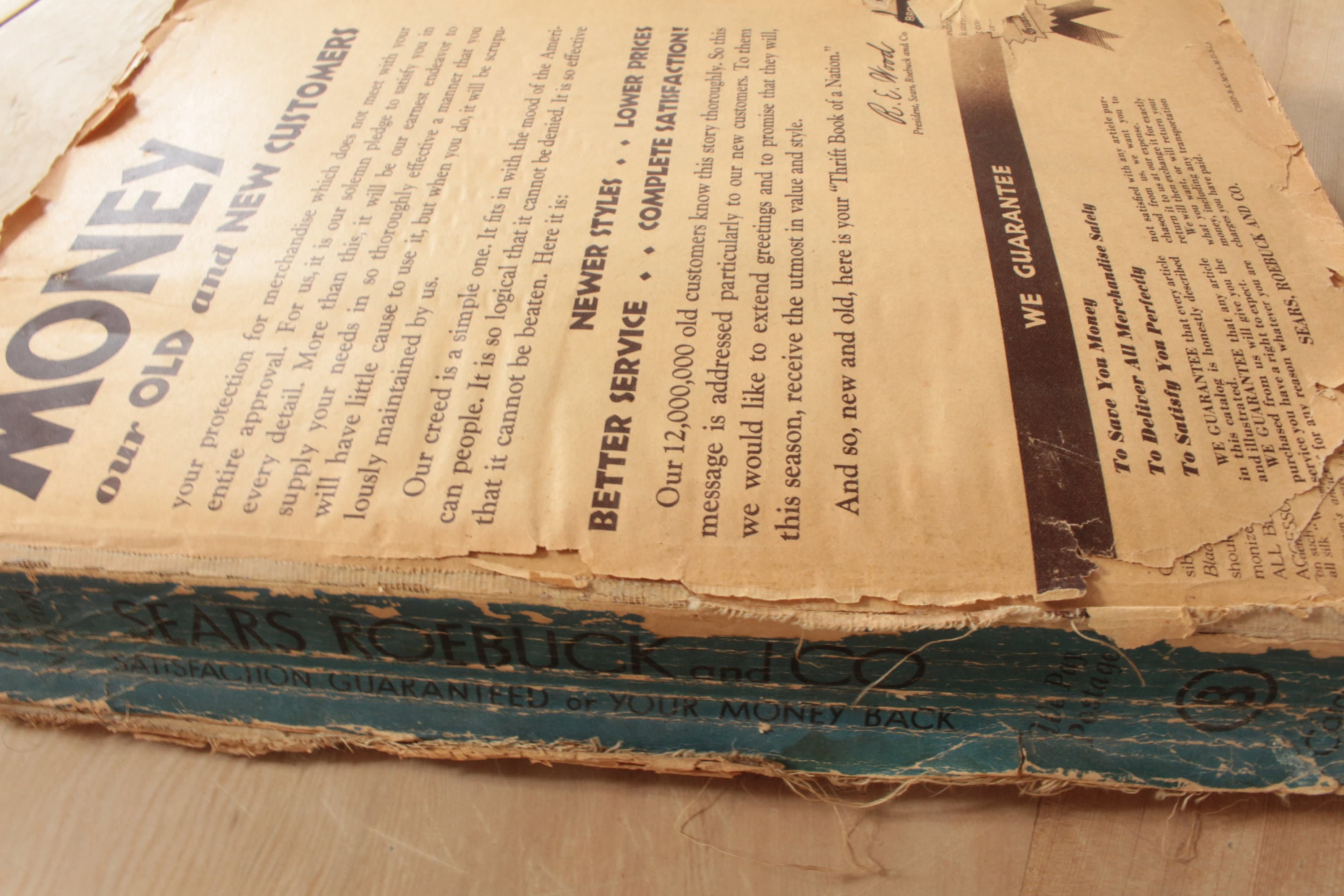 Vintage 1930 Sears Roebuck and Co. Catalog Etsy