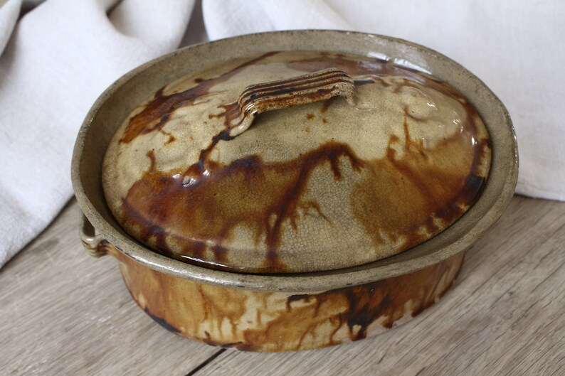 Large Antique French Terrine Etsy