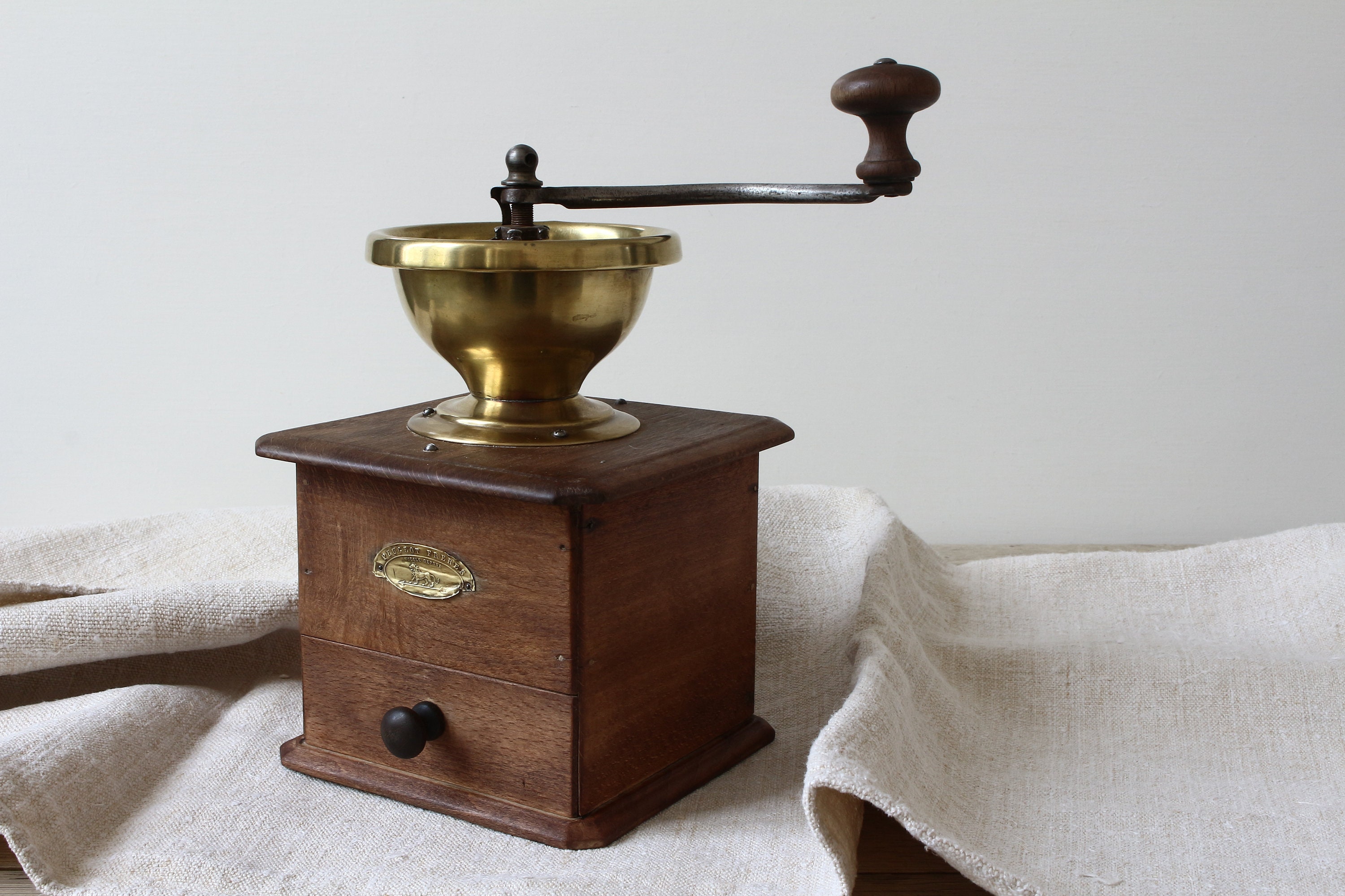 French Antique Peugeot Coffee Grinder