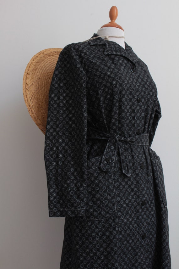 French vintage work dress / work coat / workwear /