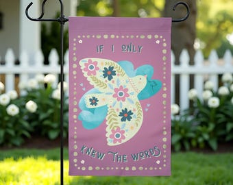 Billy Strings Garden Flag, Gild The Lily Garden Gift, Outdoor Decor for Lawn & Home, BMFS Gifts for Her