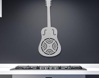 Dobro Wall Decor Gift | Bluegrass Wall Hangings | Metal Wall Art | Metal Sign | Music Lover Birthday Gift | Multiple Sizes Available | 36"