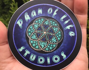 3” Phan Of Life Studios Vinyl Sticker