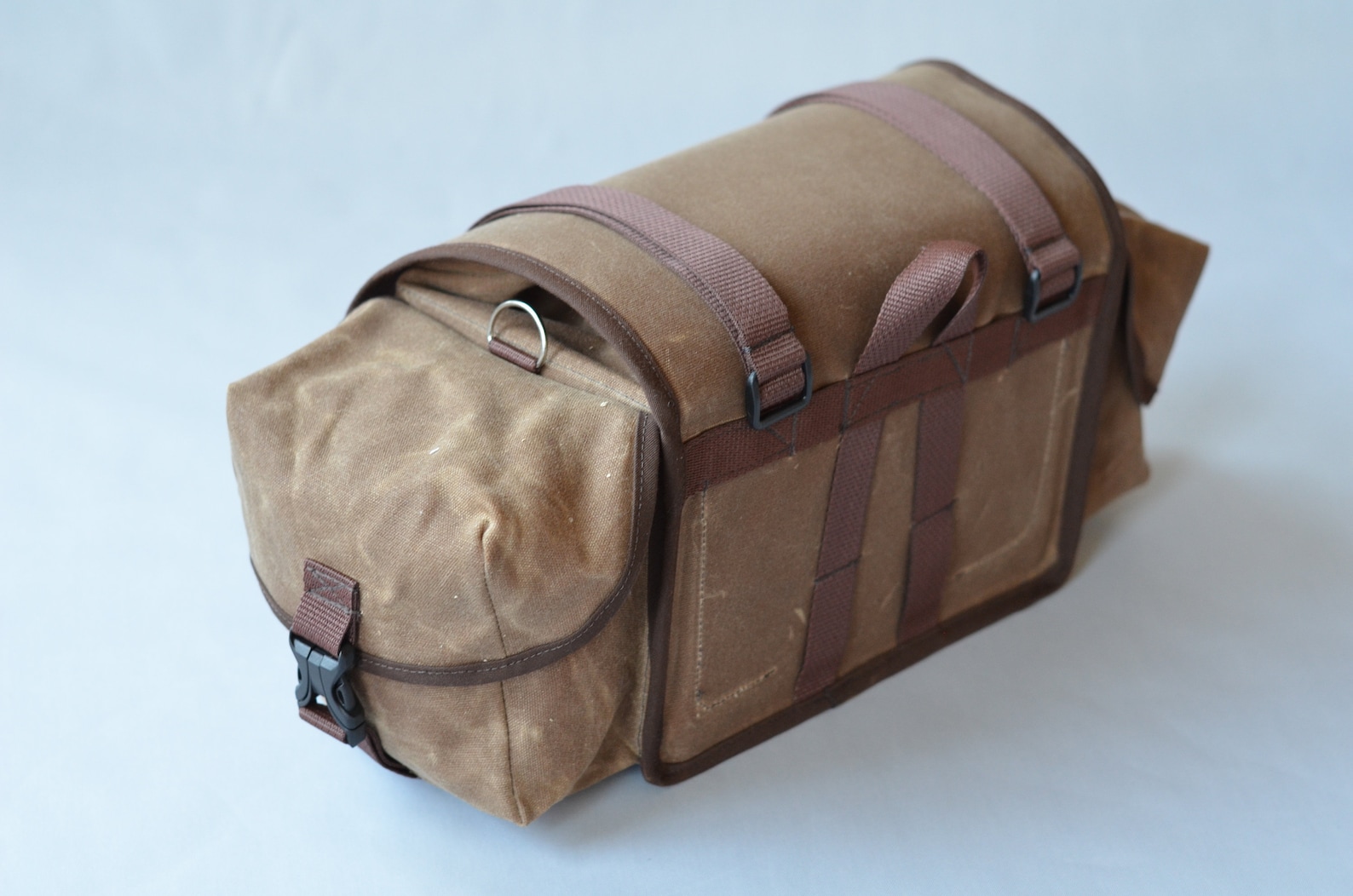 Waxed Canvas Bicycle Rear Bag Audax Etsy