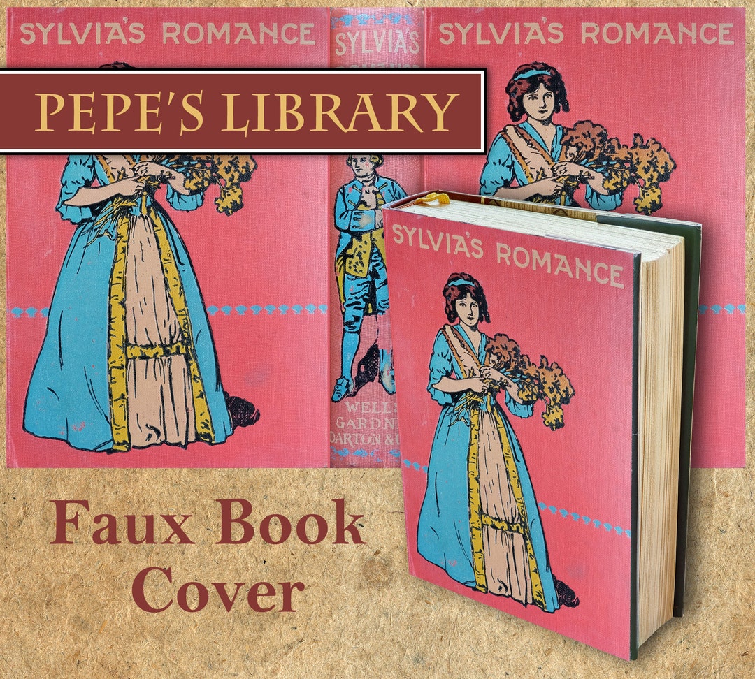 Printable Vintage Book Covers / Antique Decor / Vintage Book Cover ...