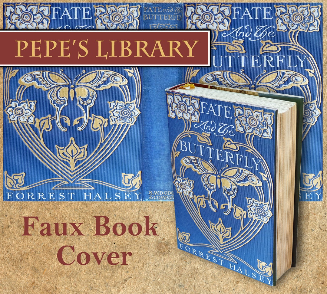 Printable Vintage Book Covers / Antique Decor / Vintage Book Etsy