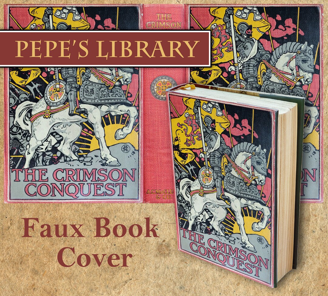 Printable Vintage Book Covers / Antique Decor / Vintage Book Cover / Junk Journaling / Digital ...