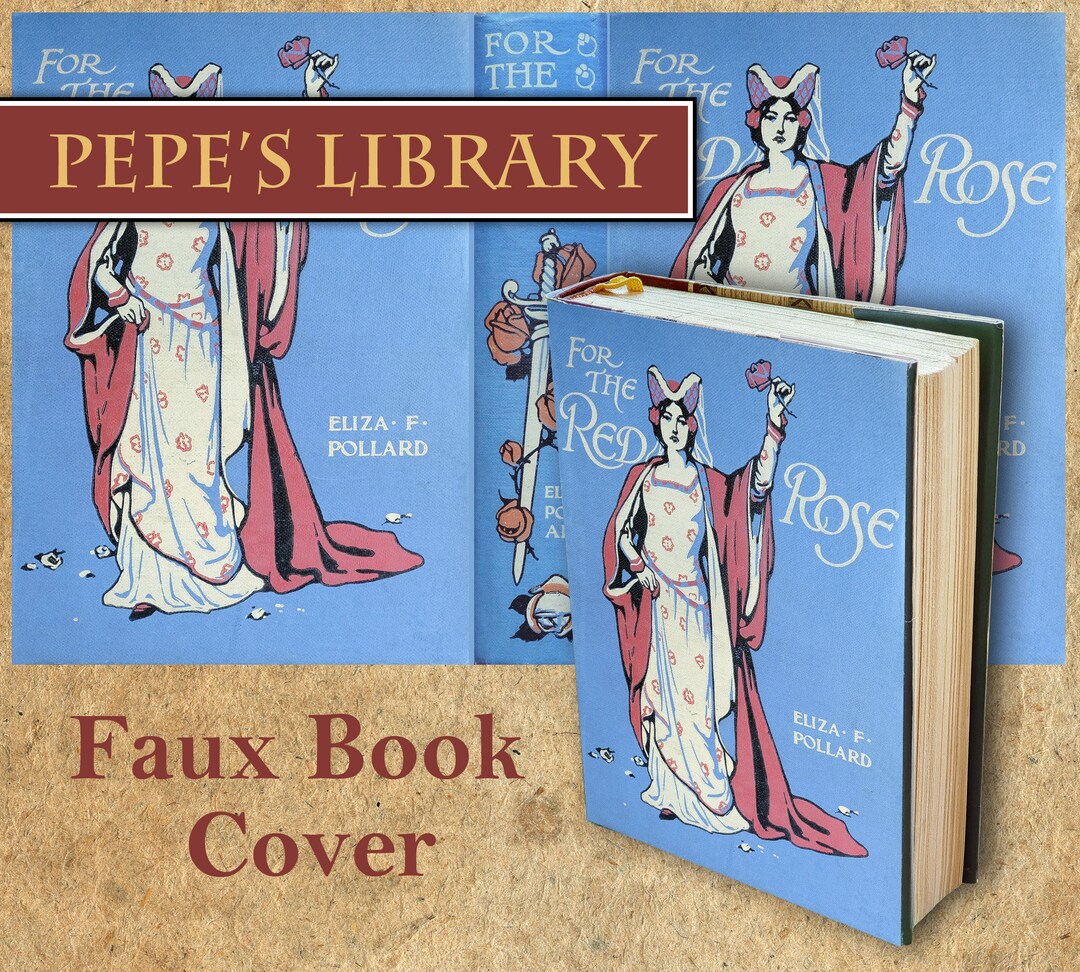 Printable Vintage Book Covers / Antique Decor / Vintage Book - Etsy