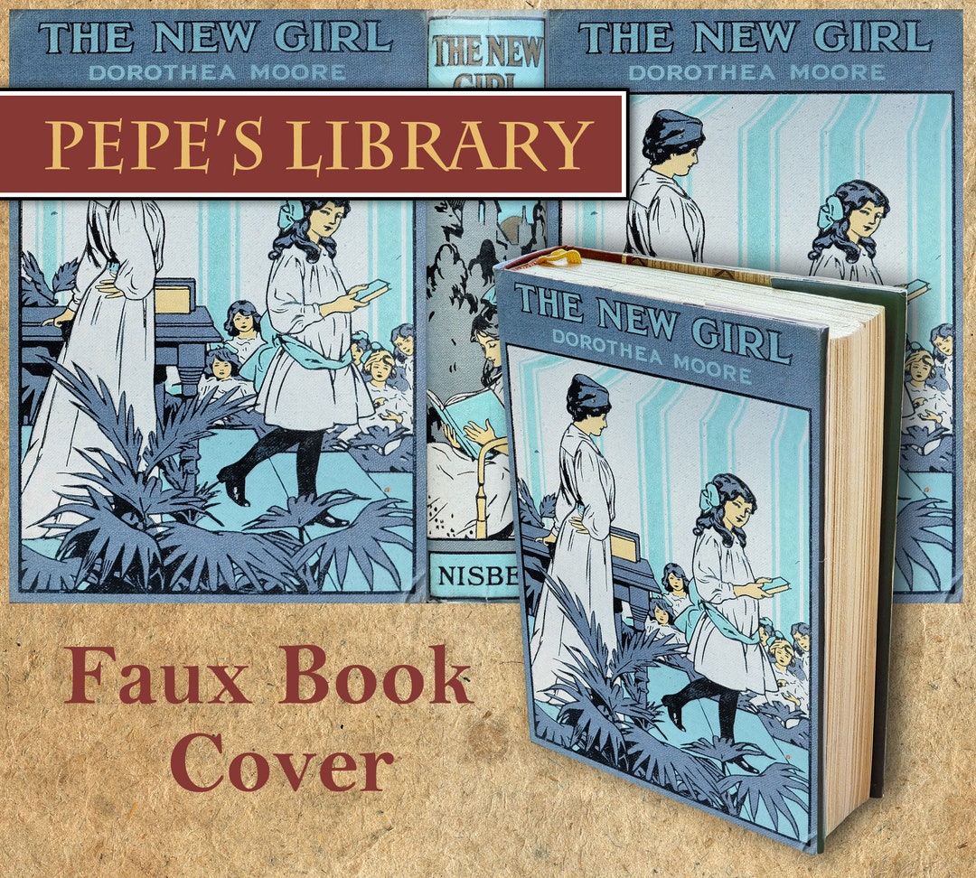 Printable Vintage Book Covers / Antique Decor / Vintage Book Cover / Junk Journaling / Digital ...