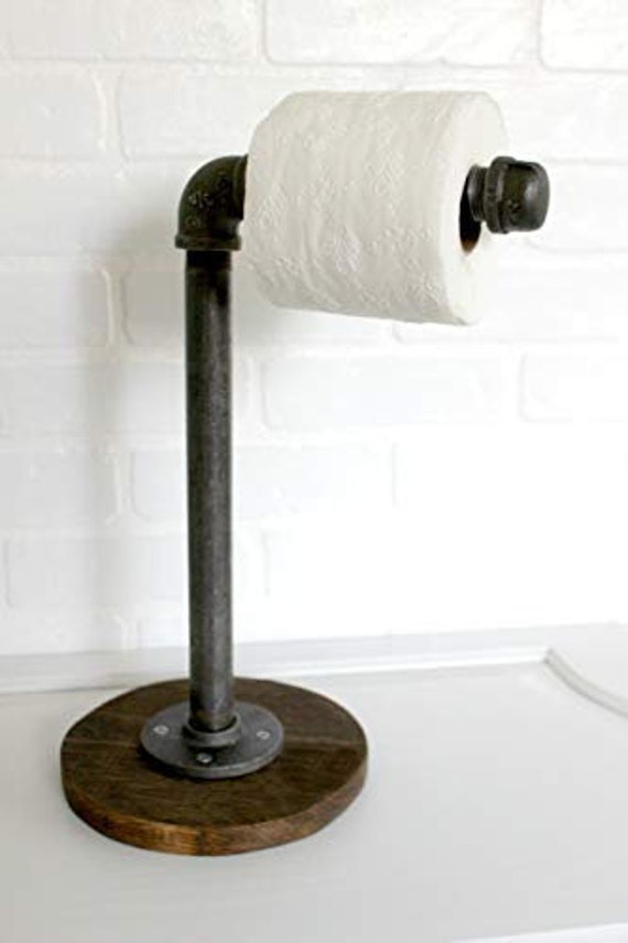 Freestanding Toilet Paper Holder Stand