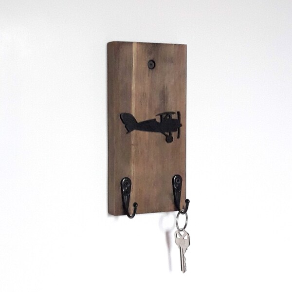 Airplane Key Holder Etsy
