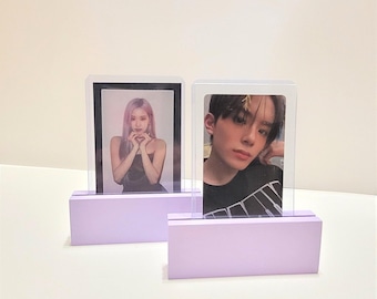 Photocard Stand, Toploader Display, Set of 2