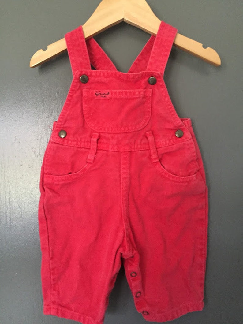 vintage guess overalls