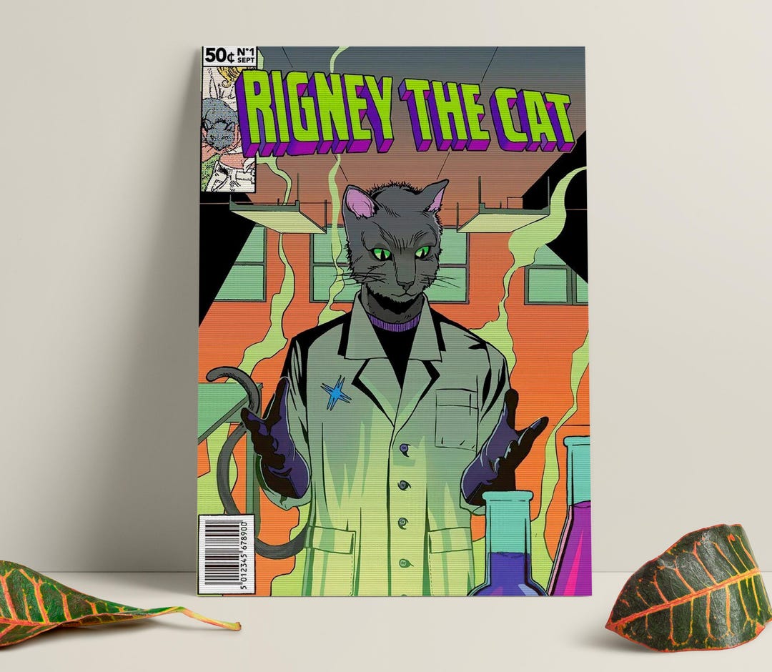 Custom Pet Comic Portrait | Turn Your Dog or Cat Into a Superhero ...