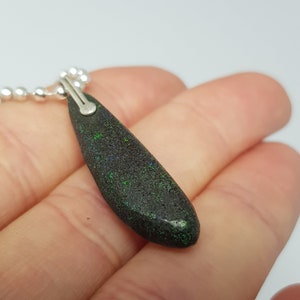 Essential Oils Diffuser Jewellery Australian Andamooka Matrix Opal Aromatherapy Bracelet 811