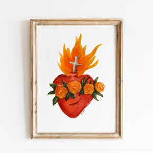 Immaculate Heart of Mary Art Print