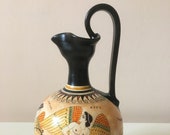White Ground Ancient Greek Amphora 20cm (7.9 quot )