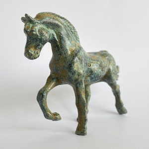 Horse Bronze Statue (Small) - Handmade in Europe - 6.5 cm / 2.5" - Figurine Sculpture - Animal Art Gift - Home Decor - The Ancient Home image 6