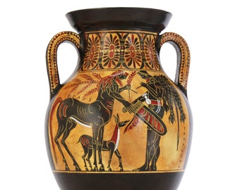 古代ギリシャ美術　アンフォラ　水注　花瓶　置物　複製品 古代ギリシャ美術 アンフォラ 水注 花瓶 置物 複製品 古代