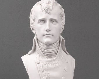Busto de Napoleón como Primer Cónsul - Estatua antigua hecha en Europa (27 cm / 10,5") - Decoración del hogar - Hecho a mano en Europa - The Ancient Home