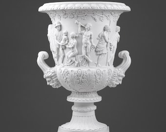 Jarrón Medici grande - Macetero para interior y exterior - 63 cm / 24,8"