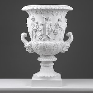 Grand vase Medici, jardinière d&#39;intérieur et d&#39;extérieur, 63 cm / 24,8 po.