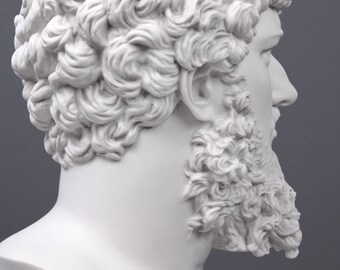 白い彫刻顔レリーフ(ルキウス・ウェルス帝) 大きめの装飾品 白い彫刻顔レリーフ(ルキウス・ウェルス帝) 大きめの装飾品