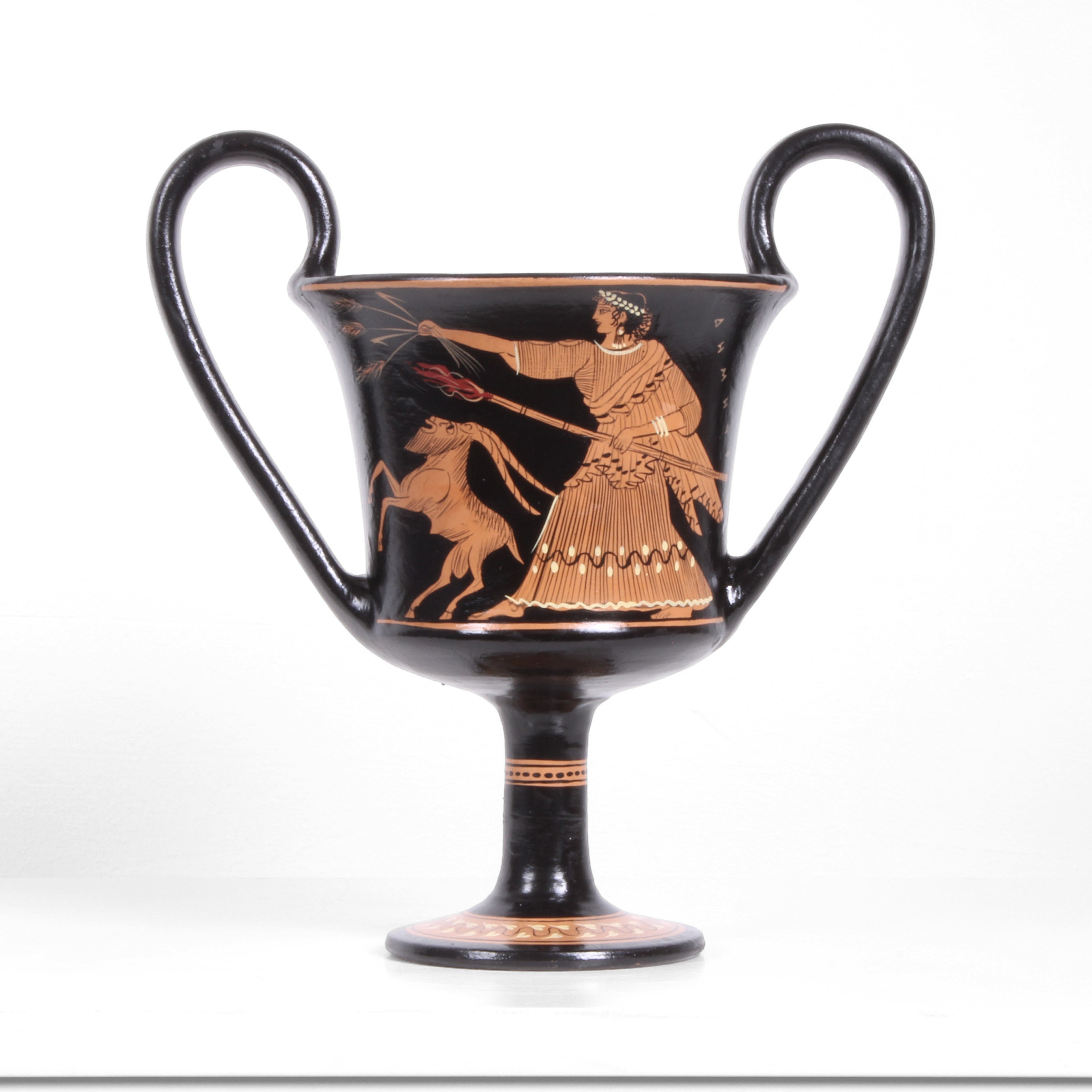 ギリシャ製　アテネ博物館古代壺のレプリカ ギリシャ製 アテネ博物館古代壺のレプリカ