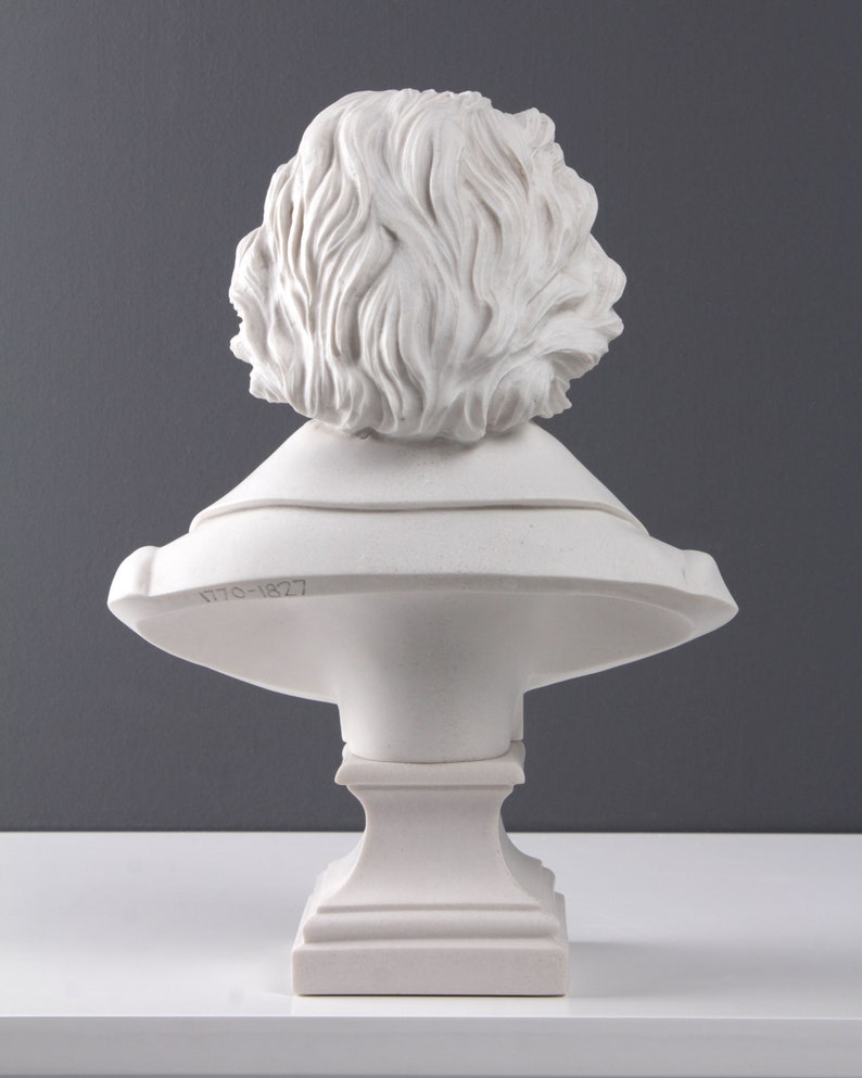 Beethoven Bust Sculpture Musician Statue Antique Statue Etsy