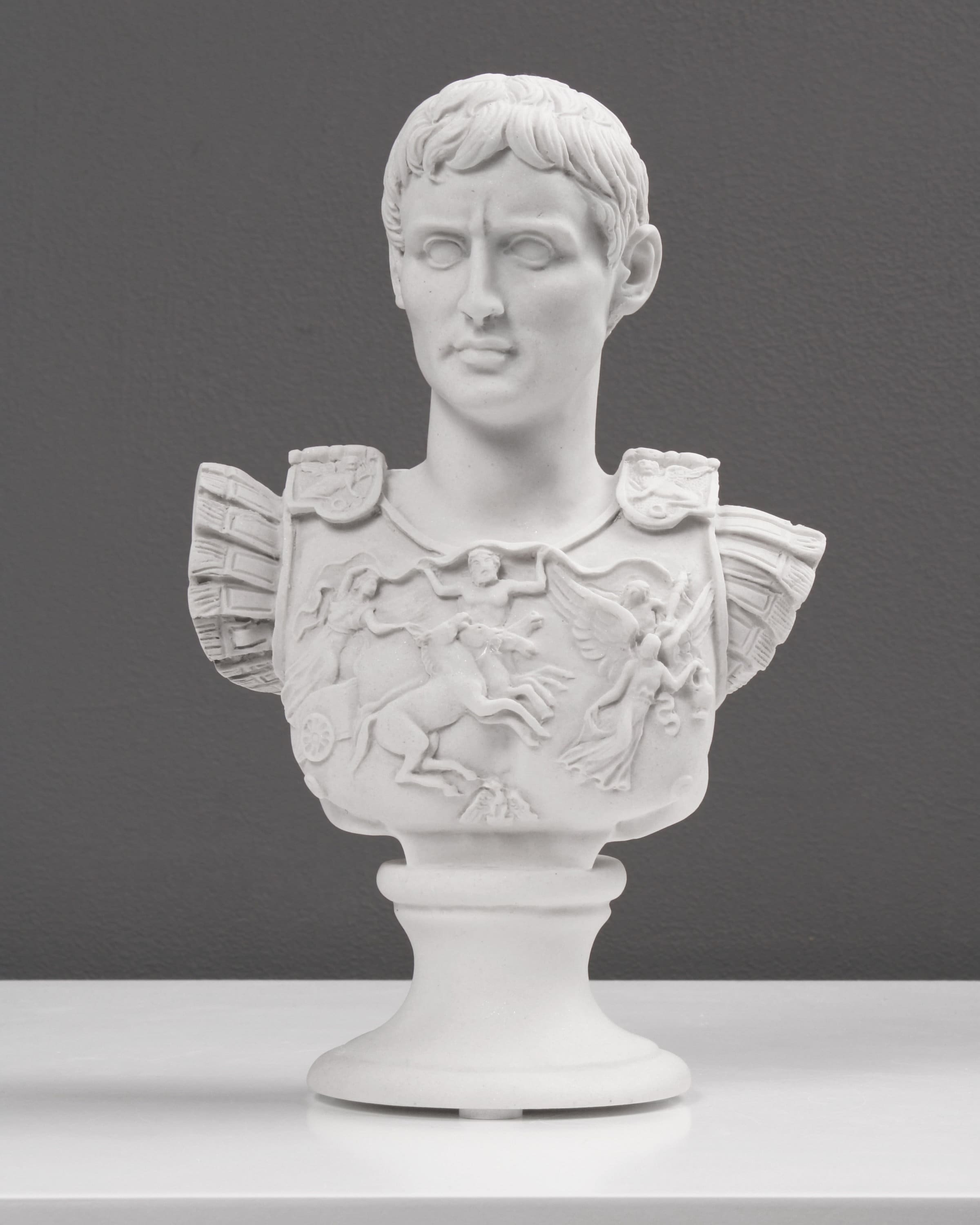 Augustus Caesar Bust as Centurion of Primaporta Roman Bust - Etsy