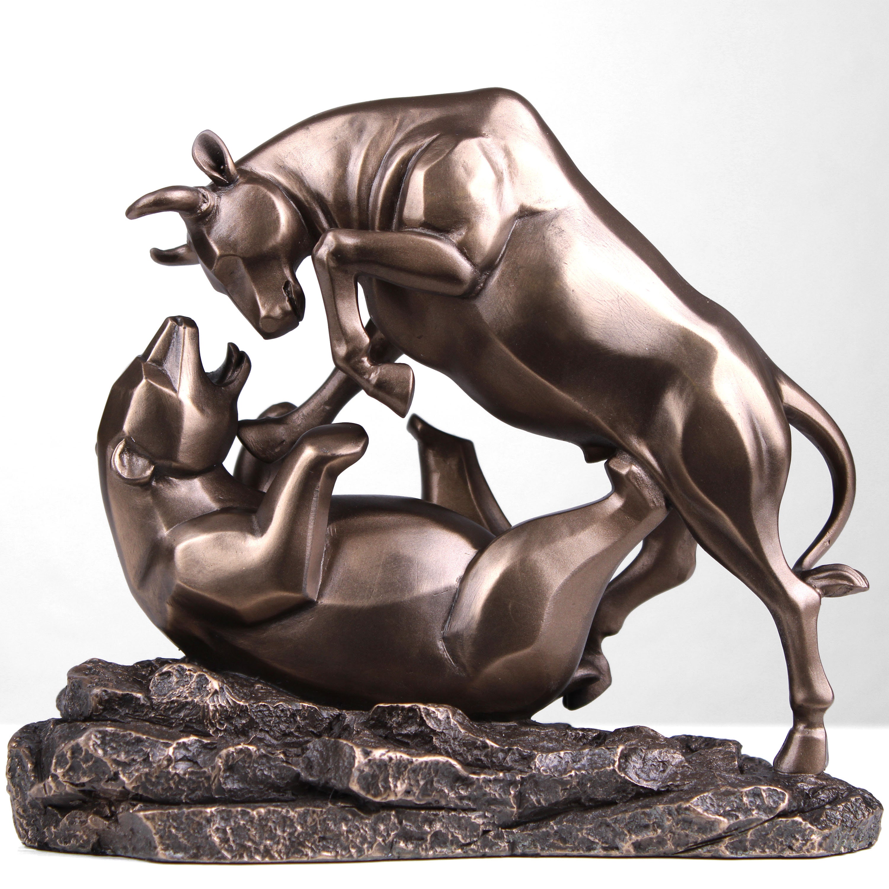 Bronzefiguren Bulle und Bär, 2er-Set günstig online kaufen beim