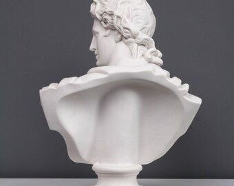 アポロ胸像彫刻 ミディアム - ギリシャのアポロ胸像ベルヴェデーレ彫刻