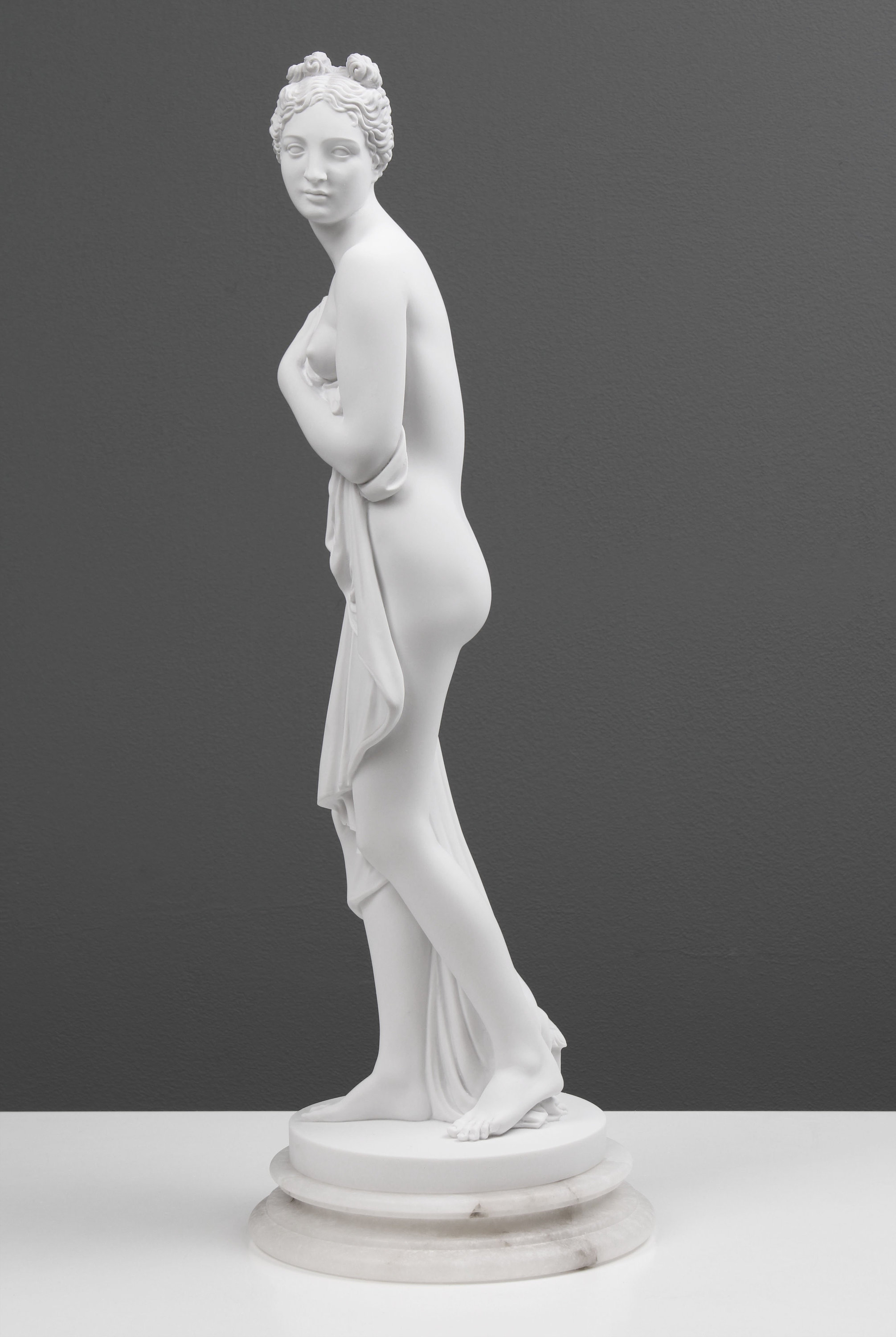 i47　美品　良品　StoneLite Prof BESSI  裸婦像 イタリア彫刻 Proantic: Giuseppe Bessi (1857-1922) 