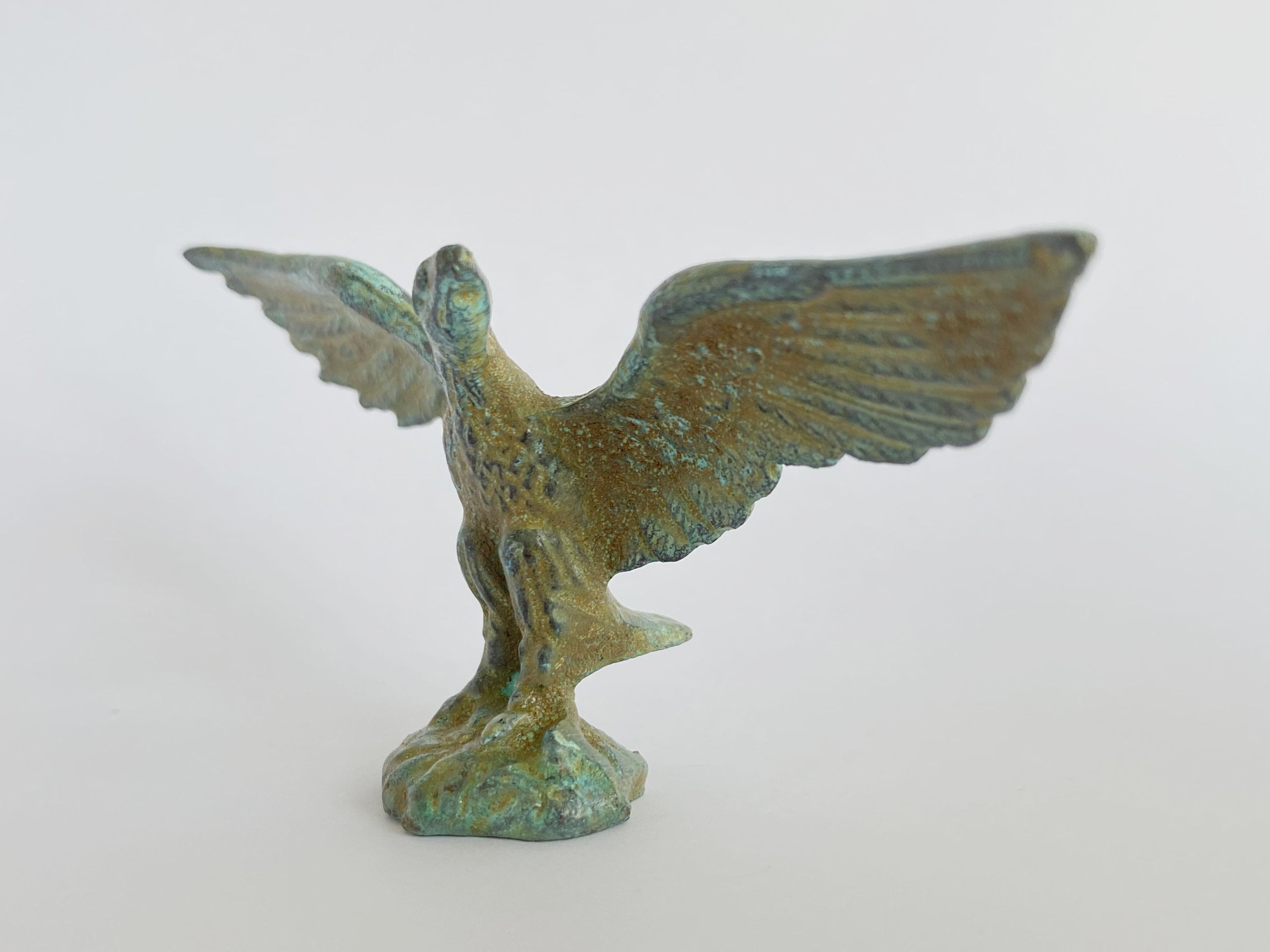 Bronze Eagle Statue Small Made in Europe 9CM / 3.5 Etsy