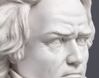 ベートーベン胸像彫刻 - 音楽家像 - アンティーク像 - 大理石の完璧な