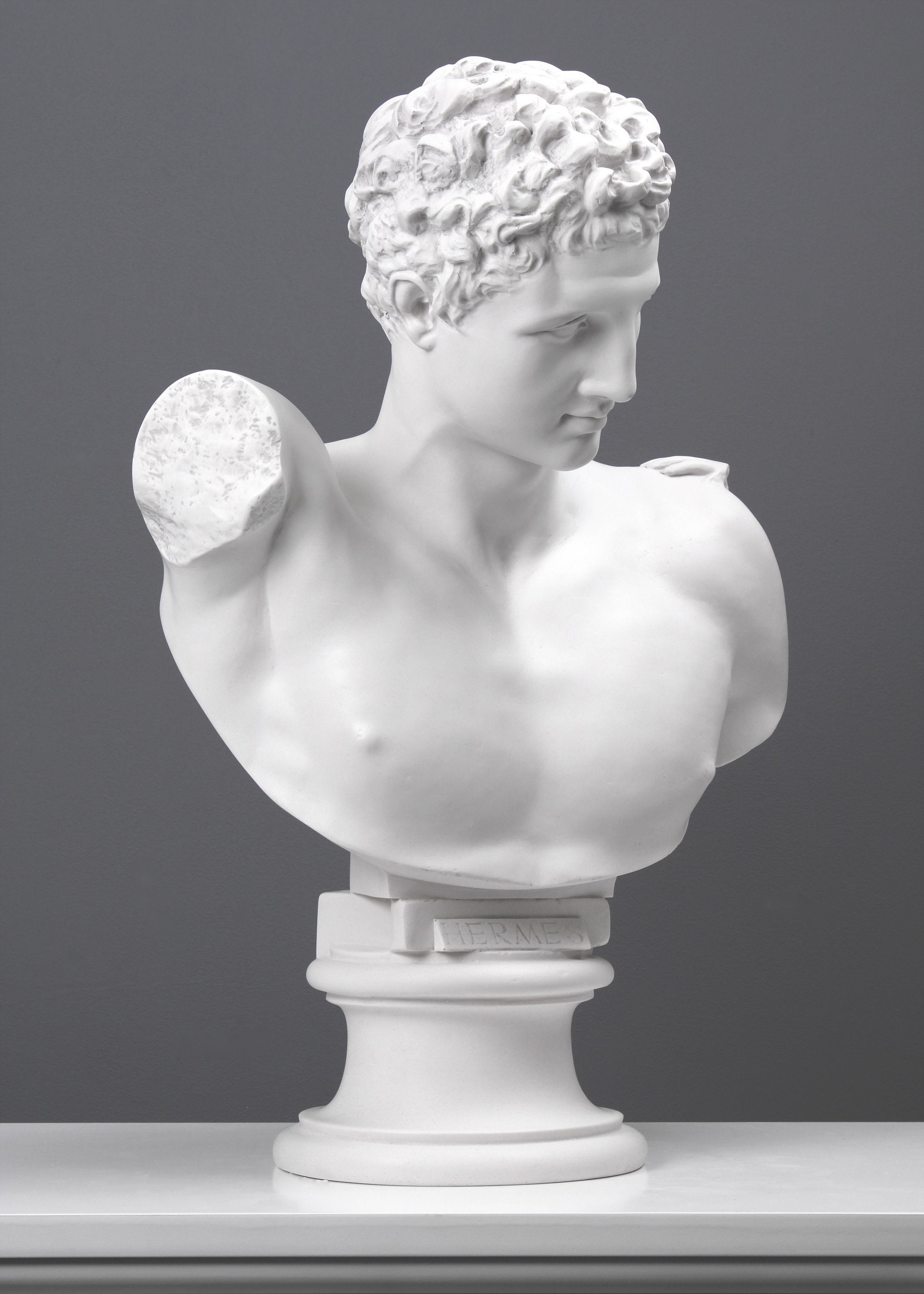 riikaさま専用　 ヘルメス石膏像クラシック男性胸像 riikaさま専用 ヘルメス石膏像クラシック男性胸像 2025年最新】石膏