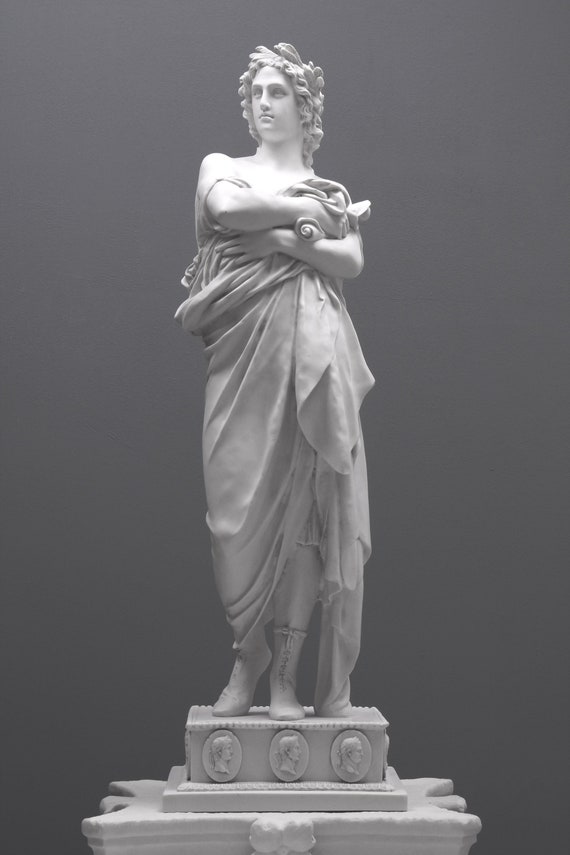 Virgil Bronze Statue
