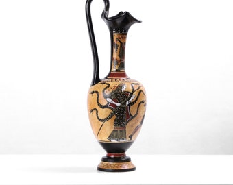 古代ギリシャ、アンフォラの花瓶、ヘラクレスとレルネのヒュドラ