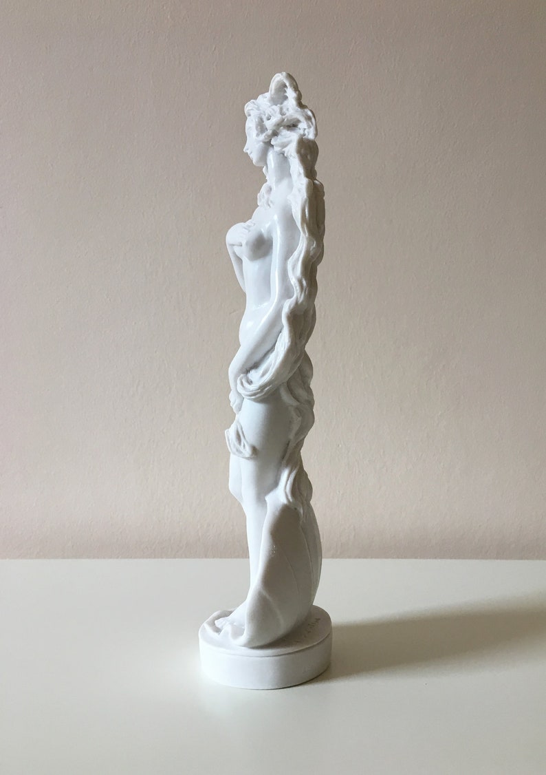 Birth of Venus Statue Small Greek Statue in Bonded Marble Etsy