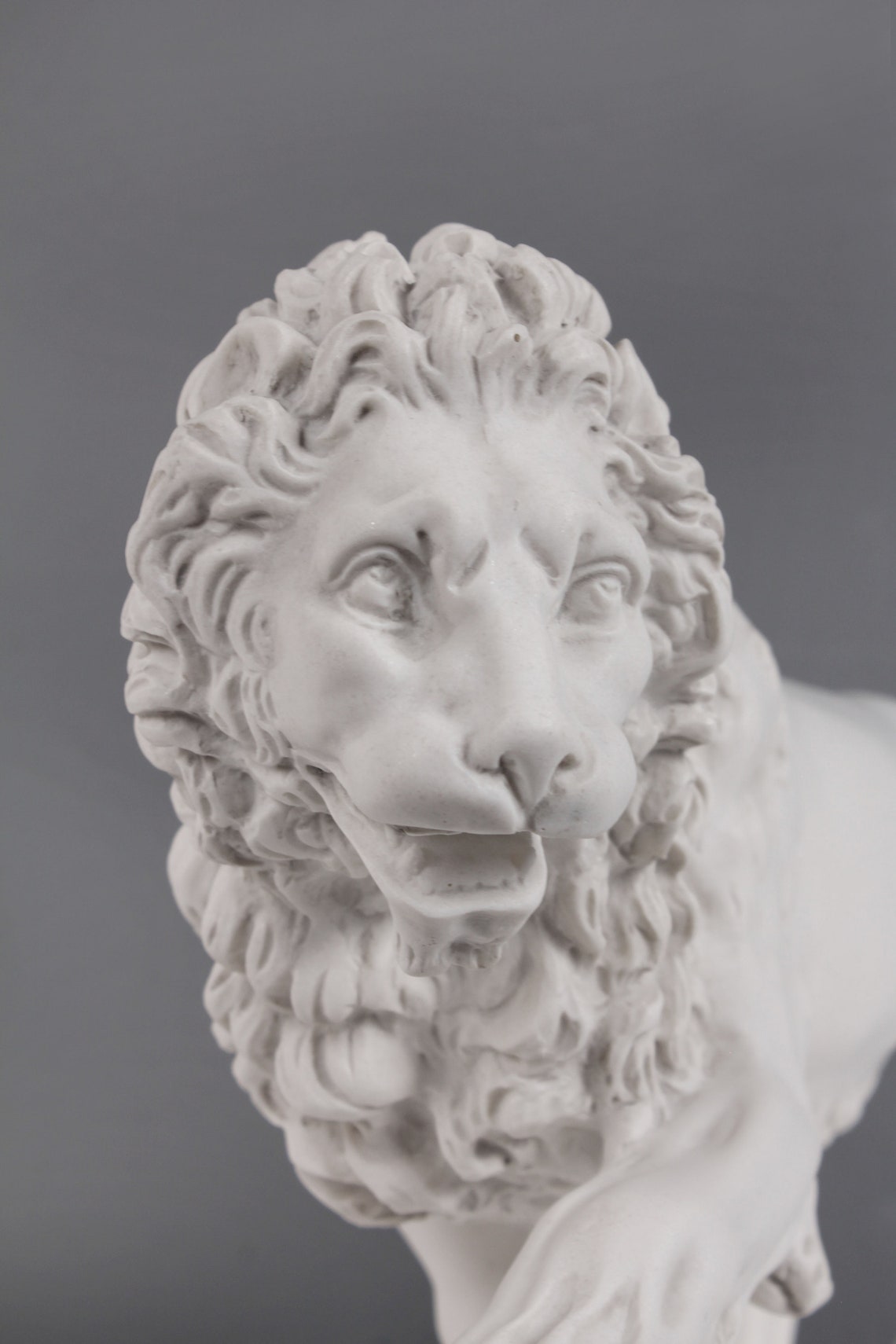 Medici Lion Statues in Pair Small Animal Sculpture Art in | Etsy