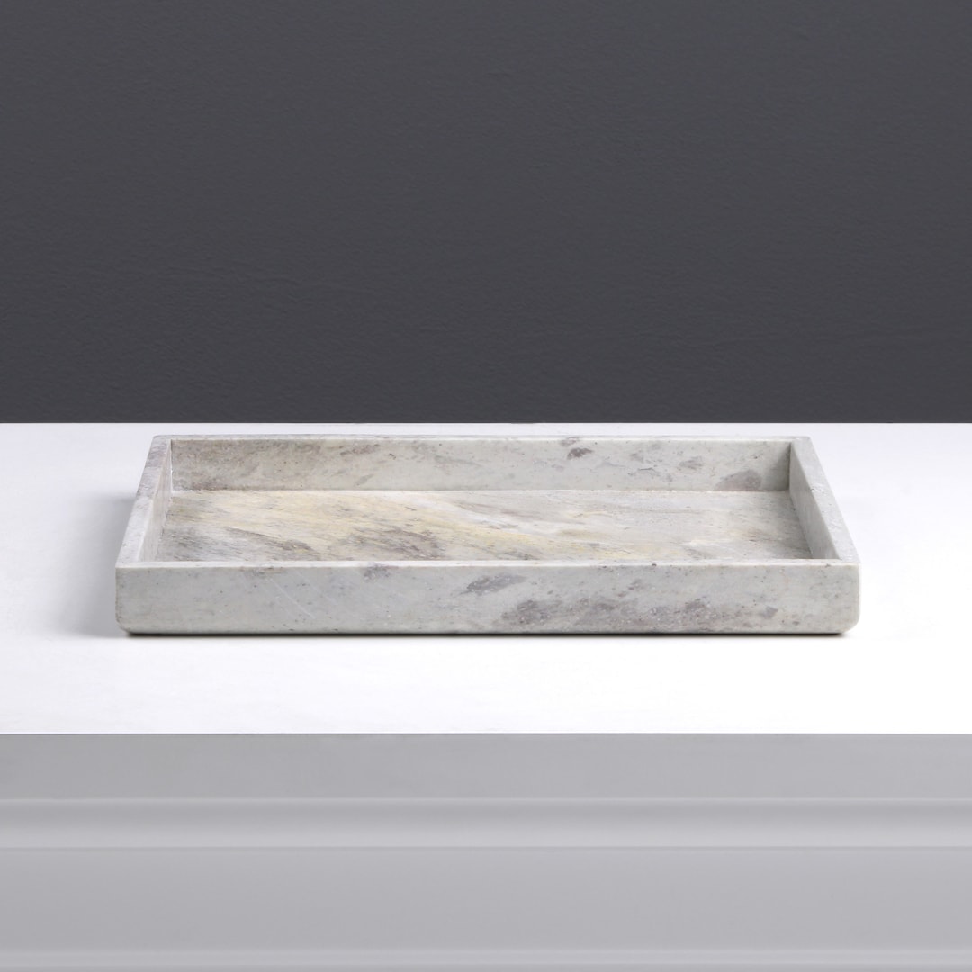 Natural Stone Tray Rectangular Large Homeware Kitchenware Servery Made