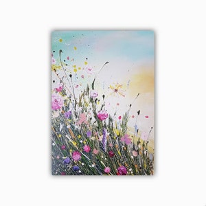 O. Greeting card, floral card, art card