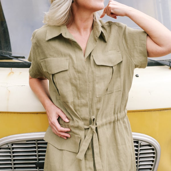 Military Style Dress Etsy