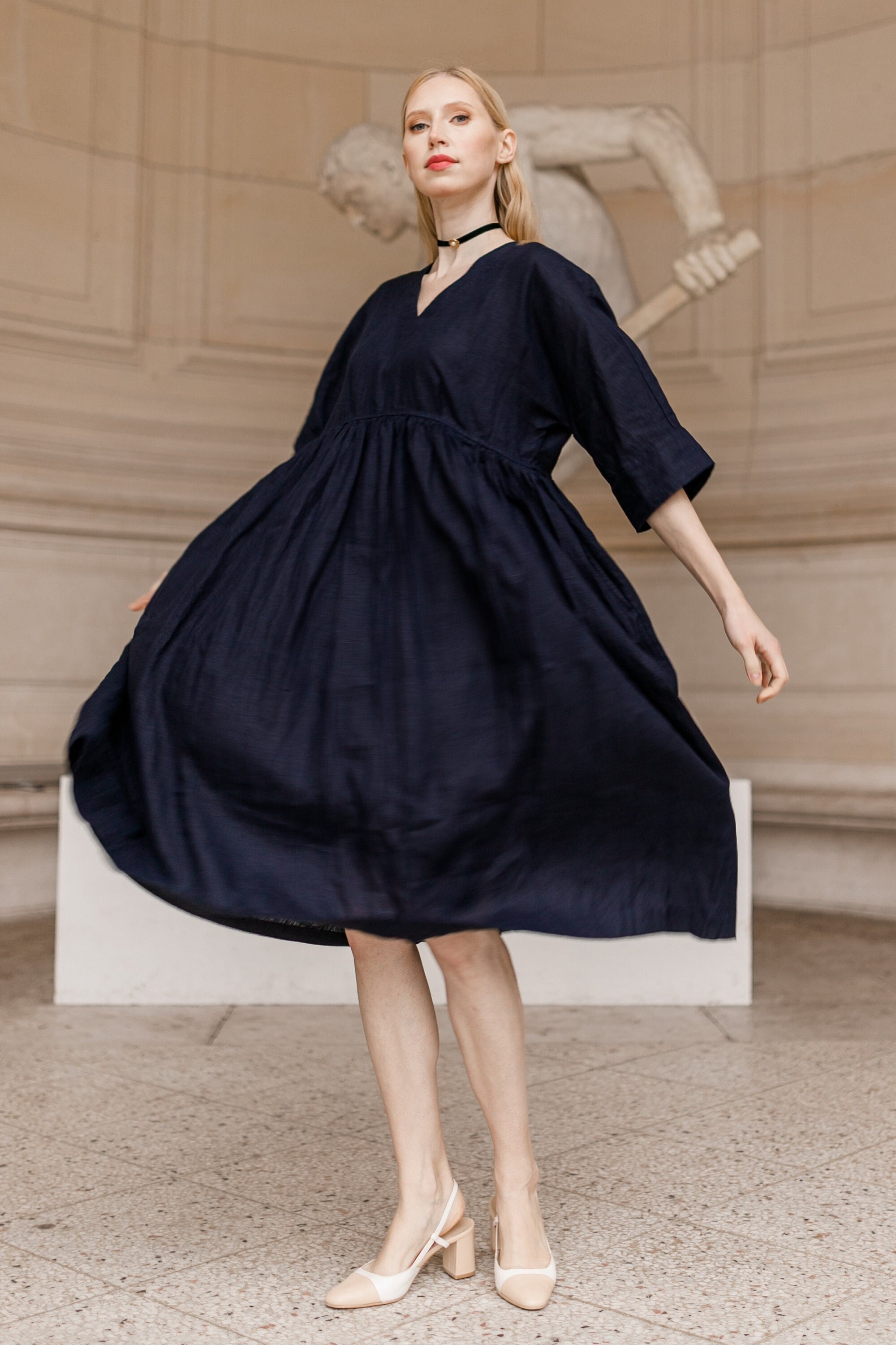 12+ Gathered Waist Dress