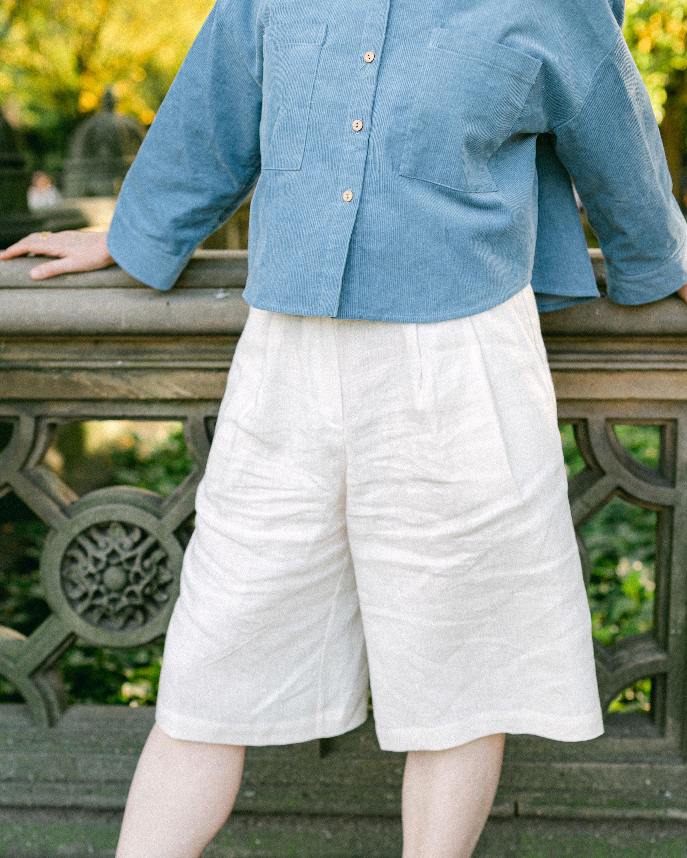 Linen Bermuda Shorts For Women Bermuda Shorts For Women Wide Leg