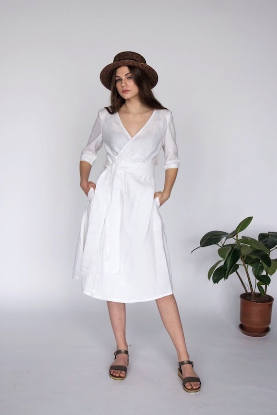 linen dress boho