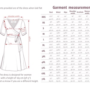 Linen Wrap Dress EMILY, Summer Dress with Pockets, Midi Linen Dress with Belt image 8