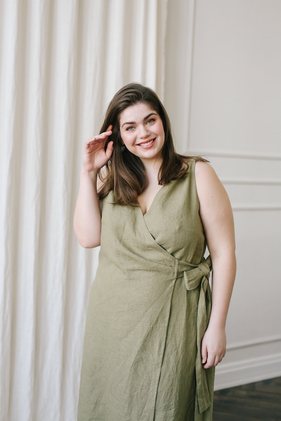 Wrap dress clearance plus size australia
