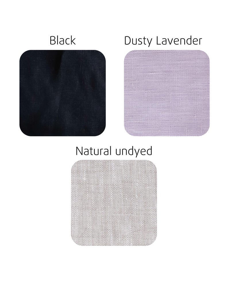 LINEN CULOTTES MARISA, Wide Leg Pants with Pockets, High Waisted Pants, Plus Size Linen Trousers, Ready to Ship XS - Dusty Lavender