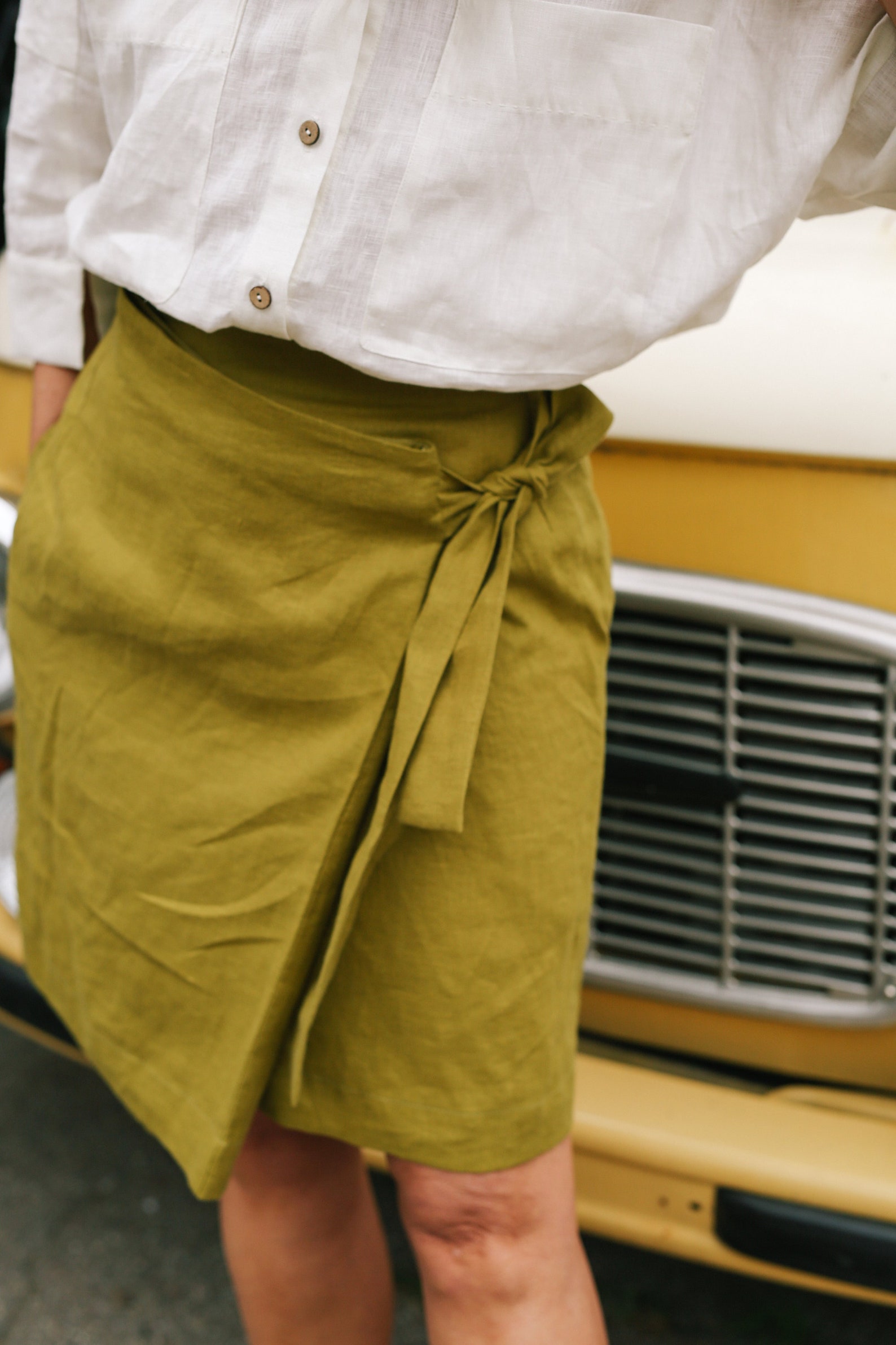 Linen Wrap Skirt Wrap Skirt With Tie Linen Skirt With Etsy